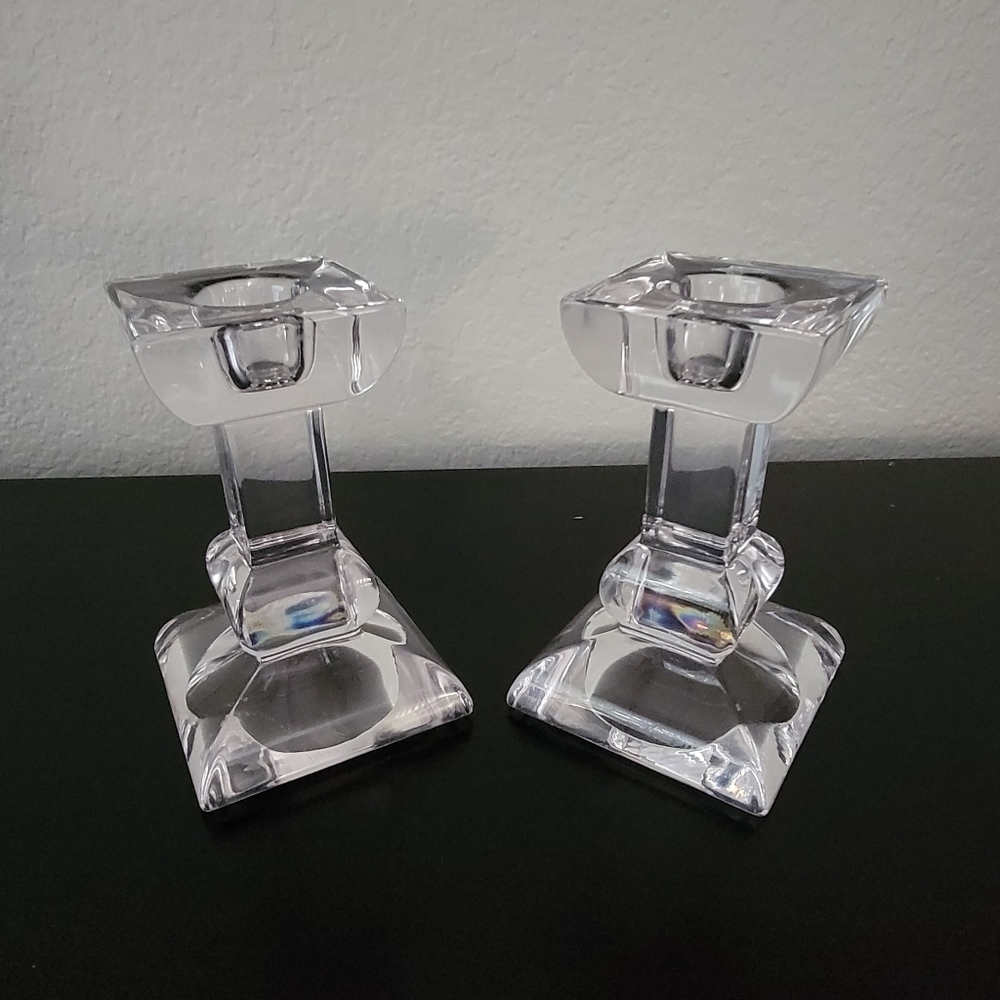 VINTAGE Candlestick Holders 2pc
